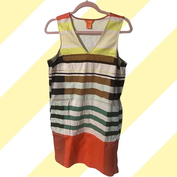 A Joe Fresh Striped dress in size large - Picture 2 of 7